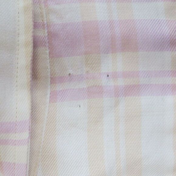 NWT Lauren Ralph Lauren Rolled Tab Sleeve Shirt L - Picture 5 of 9